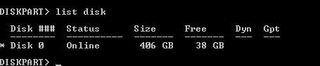 diskpart-listdisk-done