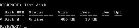 diskpart-listdisk-done