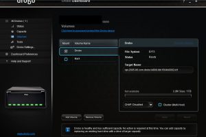Drobo Dashboard
